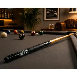 John West Billard Set - Wandhalterung 4 professionelle Billardqueues + 2 Brückenqueues