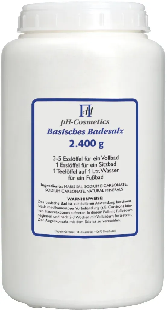 Basisches Badesalz (2400 g) - pH-Cosmetics
