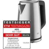 AEG Wasserkocher K5-1-6ST Deli 5 Edelstahl (950 008 732)