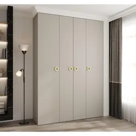 abiks möbel Drehtürenschrank COMO 170 x 245,5 x 50 cm Gold