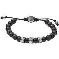 Diesel DX1101040 Armband Edelstahl schwarz 25 cm