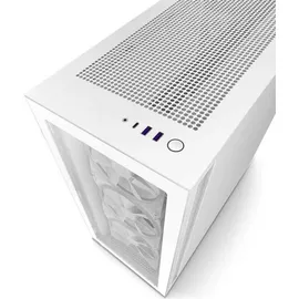 NZXT H7 Elite 2023 White weiß, Glasfenster