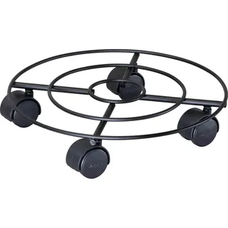 Wagner System GmbH Wagner Pflanzenroller Draht GH 0943 Schwarz Matt Ø 30 cm