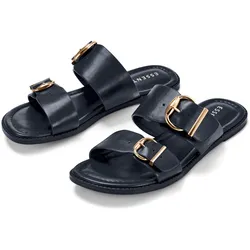 Tchibo - Sandalen mit Schnalle - Damen - Gr. 41 - dunkelblau