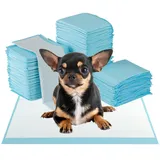 Costway Einwegpads Hunde Auslaufsicheres 6-Lagiges 300 Stück 60 x 43 cm