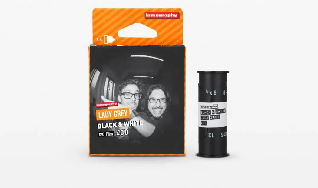 Lomography Lady Grey 120 ISO 400 3er Pack