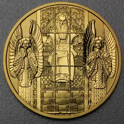 Goldmünze 100 Euro Kirche Steinhof 2005 Wiener Jugendstil (Österreich)