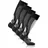 Rohner Socken Basic Ski Kniestrümpfe 2er Pack Grau 43-46