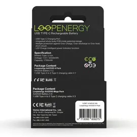 Verico LoopEnergy AA 1700 mAh 6 St.