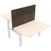 Stier Trennwand für Team-Schreibtisch 501-88 120x80cm