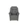 Sofa.de Sessel Neckar Mikrofaser 83 x 107 x 92 cm grau