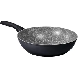 Aeternum Black Pearl Induction Wok 28 cm, induktionsgeeignet, Aluminium