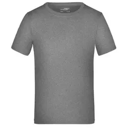 Herren Aktiv T-Shirt JN358, dunkel-melange, Größe XL - dunkel-melange - XL