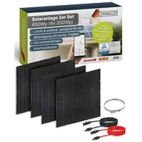 Schwaiger Solarmodul Slim-Line 4er Set 800 Wp