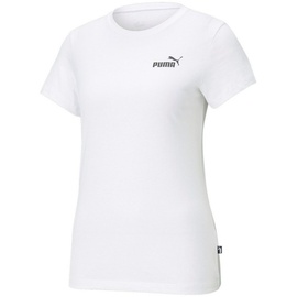 Puma Damen T-Shirt ESS Small Logo Tee 586776-02 XL - Puma White