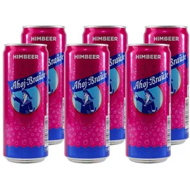 Katjes Ahoj Brause Himbeer 330ml Erfrischungsgetränk 12er Pack