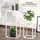 bremermann Blumenhocker 3er-Set, Metall-Blumenständer, Blumensäule (White)