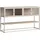 [en.casa] Vitrine Säkylä 150 x 38 x 90 cm Kamelfarben