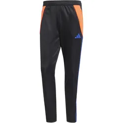 adidas Tiro24 Trainingshose Herren in black-app solar red-lucid blue, Größe L - schwarz