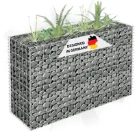 deluke Gabionen Hochbeet ROON 90 x 30 x 60 cm