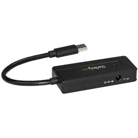 Startech StarTech.com USB 3.0 Hub 4 Port - mit Ladeanschluss - Schwarz