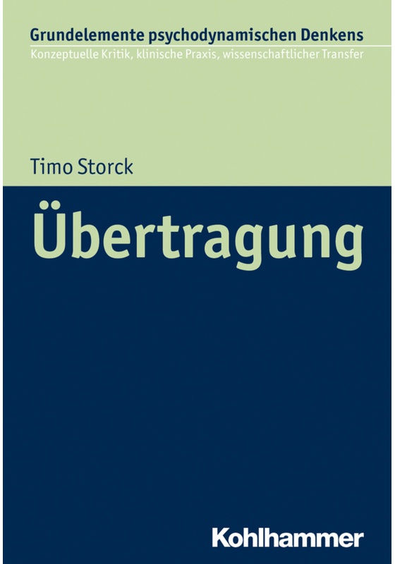 Übertragung - Timo Storck  Kartoniert (TB)