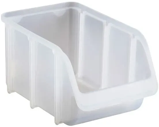 hünersdorff Sichtlagerkasten »Gr.3« transparent, 14.6x12.7x24.2 cm