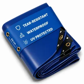 Umbrella Abdeckplane 600 x 1000 cm Blau