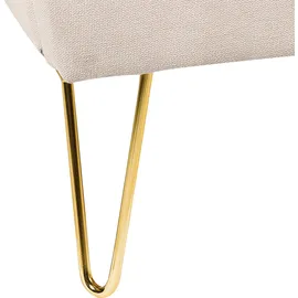 Beliani Ambillou 180 x 200 cm Hellbeige