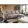 kaiser möbel Ecksofa Selio mit Schlaffunktion und Bettzeugcontainer Beige Rechts - Beige