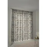 ADAM Audio Vorhang ADAM "Bio Bel" Gr. 2, schwarz, B:145cm H:175cm, Jacquard, Baumwolle (Bio-Baumwolle), Gardinen, aus 100% Bio-Baumwolle