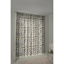 ADAM Audio Vorhang ADAM "Bio Bel" Gr. 2, schwarz, B:145cm H:175cm, Jacquard, Baumwolle (Bio-Baumwolle), Gardinen, aus 100% Bio-Baumwolle