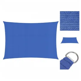 vidaXL Sonnensegel 160 g/m2 Blau 2x4 m HDPE