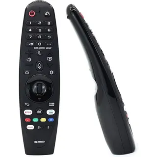 azurano Magic Remote AN-MR20GA, AKB75855501 für 2020 LG OLED NanoCell 4K-UHD Smart TV mit Sprachsteuerung, Mausfunktion, Direktasten für Netflix, Amazon Video & Rakuten-TV (Movies)