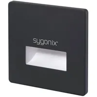Sygonix SY-6179432 LED-Wandeinbauleuchte 1.2 W LED Schwarz