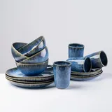 gipfelstück Kombiservice 16-tlg. blau