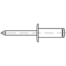 Industrial Quality Supplies Blindniete 3 x 8 500 Stück