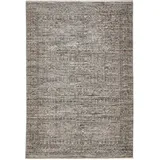 benuta Nest Kurzflor Teppich Anwar Grau/Orange 160x230 cm - Moderner Kurzflor-Teppich für Wohnzimmer