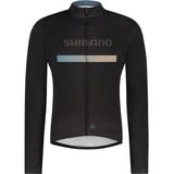 Shimano Shimano, VERTEX Long Sleeves Jersey Printed, Black