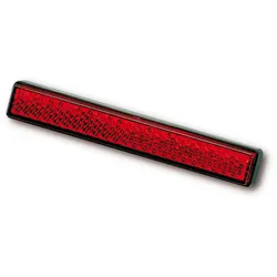 DAYTONA Corp. Rückstrahler mit selbstklebender Folie, rot