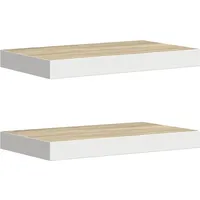 vidaXL Wandregal 50 x 23 x 3,8 cm Weiß
