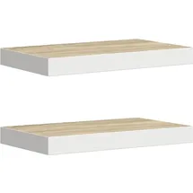 vidaXL Wandregal 50 x 23 x 3,8 cm Weiß