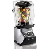 Hamilton Beach Soundshield 950 Standmixer Smoothie Maker mit Trinkflasche, Hochleistungsmixer mit 950W, 1,5L BPA-freiem Behälter, Mixer ist ideal für Smoothies & Milchshakes mit Ice-Crunch Funktion