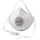 MOLDEX Atemschutzmaske 3308 - FFP2 R D mit Dichtlippe und Klimaventil - Air Plus ProValve 330801 FFP2/V m.Ausatemventil