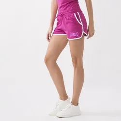 KURZE SPORTBEKLEIDUNG AUS JERSEY-STRETCH ORCHID BAUMWOLLE. ELASTHAN königliches Lila S