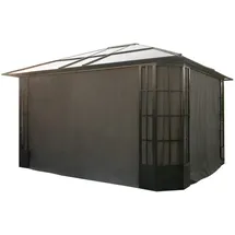 Sojag Vorhänge für Pavillon Savino 1214 Dunkelgrau