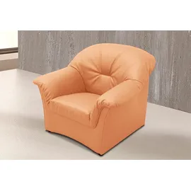 DOMO collection Sessel Papenburg Kunstleder 99 x 84 x 82 cm Orange