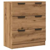 vidaXL Sideboard 60 x 70 x 30 cm Artisan Eiche / Beige