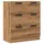 vidaXL Sideboard 60 x 70 x 30 cm Artisan Eiche / Beige