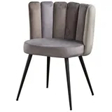 Kawola Esszimmerstuhl, Grau, Kunststoff, 59x86x55 cm, Esszimmer, Stühle, Esszimmerstühle, Vierfußstühle